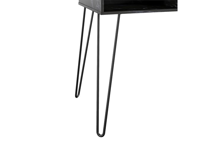 Kirjoituspöytä Athena 103 cm Marmorijäljitelmä/Musta - Novogratz - Tietokonepöytä
 - Kirjoituspöytä - Marmoripöydät