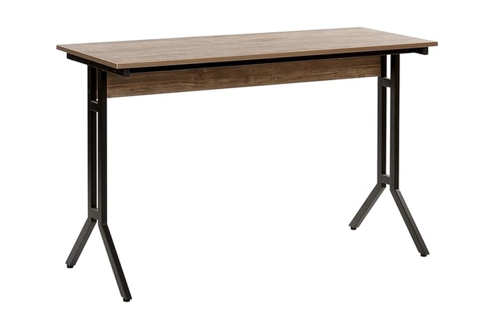 Kirjoituspöytä Bivian 120 cm - Ruskea/Harmaa - Tietokonepöytä
 - Kirjoituspöytä