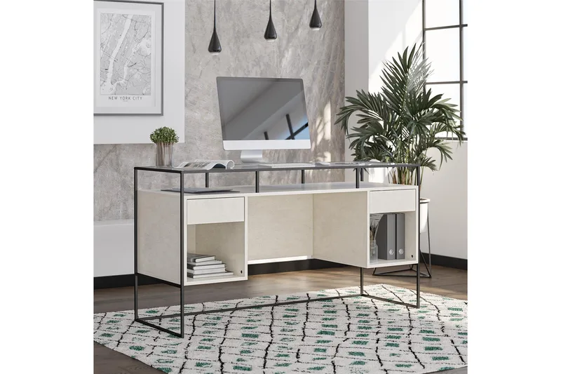 Kirjoituspöytä Bradford 139 cm Harmaa, Queer Eye