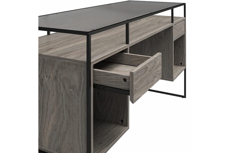 Kirjoituspöytä Bradford 141 cm Harmaa - Queer Eye - Huonekalut - Pöytä & ruokailuryhmä - Työpöytä - Kirjoituspöytä