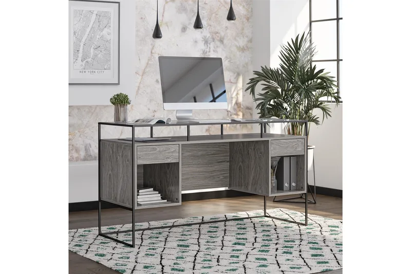 Kirjoituspöytä Bradford 141 cm Harmaa, Queer Eye