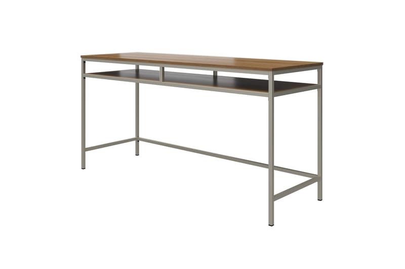 Kirjoituspöytä Bradford 153 cm Beige - Dorel Home - Huonekalut - Pöytä & ruokailuryhmä - Työpöytä
 - Kirjoituspöytä