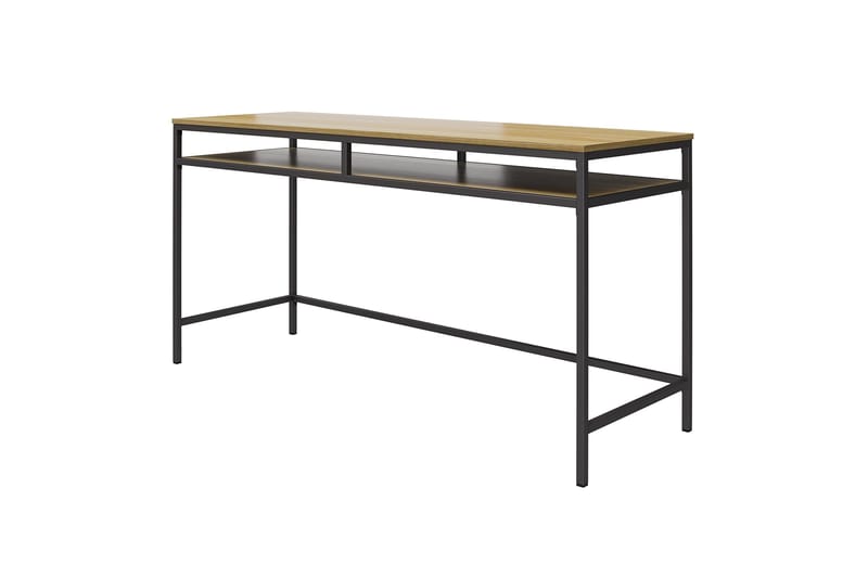 Kirjoituspöytä Bradford 153 cm Harmaa - Dorel Home - Huonekalut - Pöytä & ruokailuryhmä - Työpöytä - Kirjoituspöytä