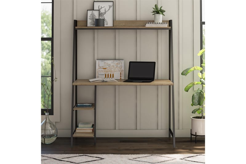 Kirjoituspöytä Bradshaw 111 cm Ruskea - Novogratz - Huonekalut - Pöytä & ruokailuryhmä - Työpöytä - Kirjoituspöytä