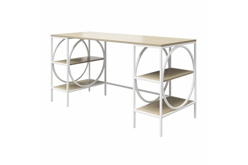 Kirjoituspöytä Cambridge 152 cm Ruskea - Dorel Home - Huonekalut - Pöytä & ruokailuryhmä - Työpöytä - Kirjoituspöytä