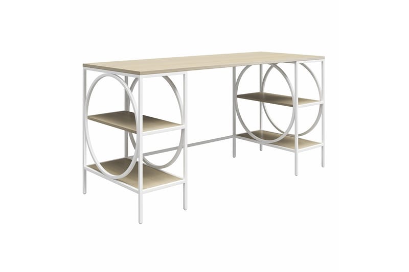 Kirjoituspöytä Cambridge 152 cm Ruskea - Dorel Home - Huonekalut - Pöytä & ruokailuryhmä - Työpöytä - Kirjoituspöytä