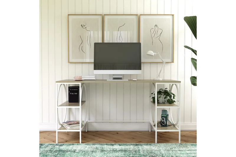 Kirjoituspöytä Cambridge 152 cm Ruskea, Dorel Home