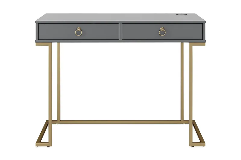 Kirjoituspöytä Camila 106 cm Säilytys 2 laatikkoa, CosmoLiving