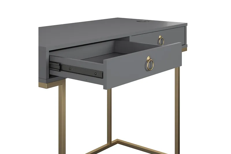 Kirjoituspöytä Camila 106 cm Säilytys 2 laatikkoa - CosmoLiving - Huonekalut - Pöytä & ruokailuryhmä - Työpöytä
 - Kirjoituspöytä