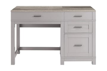 Kirjoituspöytä Carver 120 cm Harmaa - Dorel Home - Huonekalut - Pöytä & ruokailuryhmä - Työpöytä - Kirjoituspöytä
