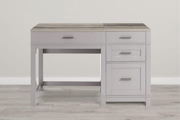Kirjoituspöytä Carver 120 cm Harmaa - Dorel Home - Huonekalut - Pöytä & ruokailuryhmä - Työpöytä - Kirjoituspöytä