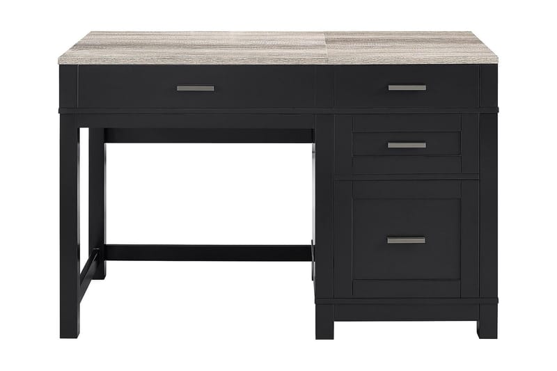 Kirjoituspöytä Carver 120 cm Musta - Dorel Home - Huonekalut - Pöytä & ruokailuryhmä - Työpöytä - Kirjoituspöytä