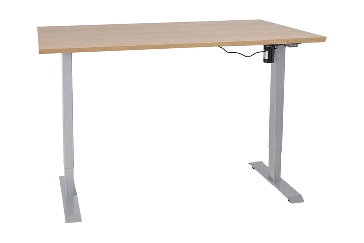 Kirjoituspöytä Cogito 1 160 cm Korkeussäätö Sähkö - Hickory - Sähköpöytä & säädettävä työpöytä - Tietokonepöytä
 - Kirjoituspöytä