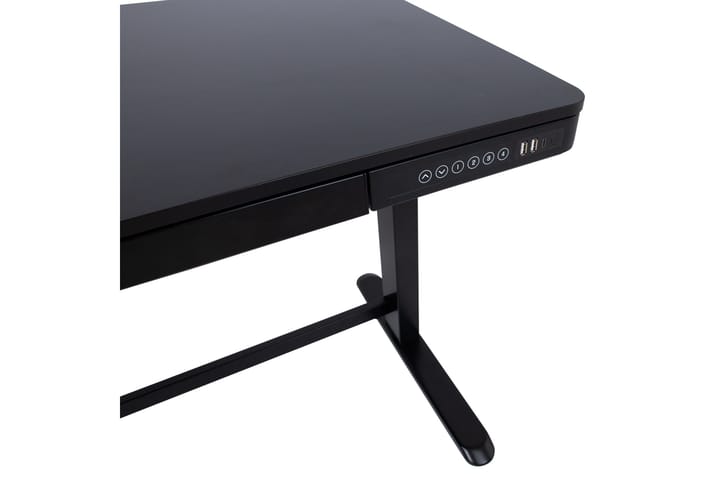 Kirjoituspöytä Cogito 120 cm Korkeussäätö - Musta - Tietokonepöytä
 - Sähköpöytä & säädettävä työpöytä - Kirjoituspöytä