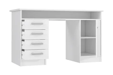 Kirjoituspöytä Cromarty 125 cm - Valkoinen - Huonekalut - Pöytä & ruokailuryhmä - Työpöytä - Kirjoituspöytä