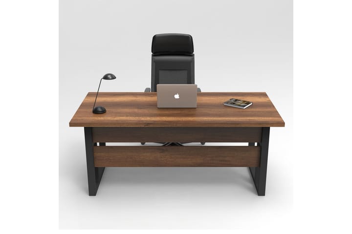 Kirjoituspöytä Dewat 180 cm - Tiikki - Tietokonepöytä
 - Kirjoituspöytä