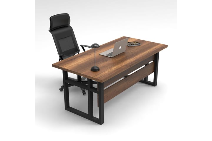 Kirjoituspöytä Dewat 180 cm - Tiikki - Tietokonepöytä
 - Kirjoituspöytä