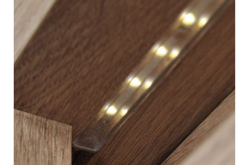 Kirjoituspöytä Domasco 130 cm Säilytyksellä 2 kaappia - Puu/Valkoinen - Huonekalut - Pöytä & ruokailuryhmä - Työpöytä - Kirjoituspöytä