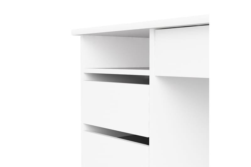 Kirjoituspöytä Falksa 109 cm - Valkoinen - Huonekalut - Pöytä & ruokailuryhmä - Työpöytä - Kirjoituspöytä