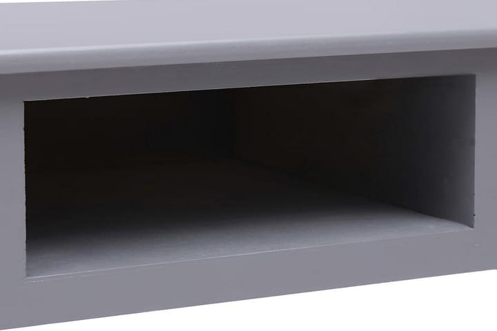 Kirjoituspöytä harmaa 110x45x76 cm puinen - Harmaa - Tietokonepöytä
 - Kirjoituspöytä