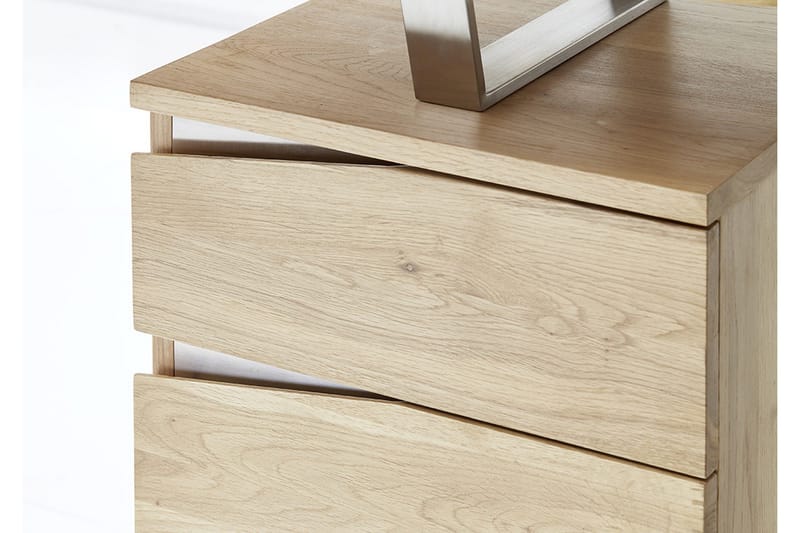 Kirjoituspöytä Hilana 150 cm Säilytyksellä 3 laatikkoa - Massiivitammi - Huonekalut - Pöytä & ruokailuryhmä - Työpöytä - Kirjoituspöytä