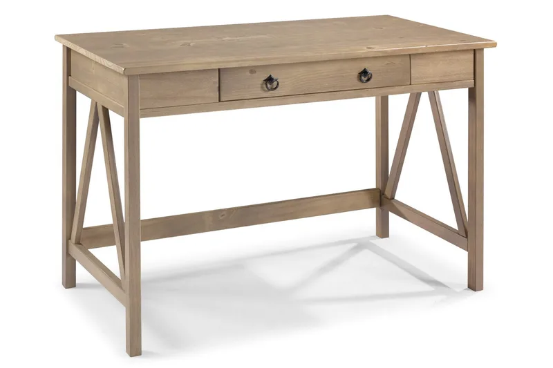 Kirjoituspöytä Kahoru 117 cm - Harmaa - Huonekalut - Pöytä & ruokailuryhmä - Työpöytä - Kirjoituspöytä