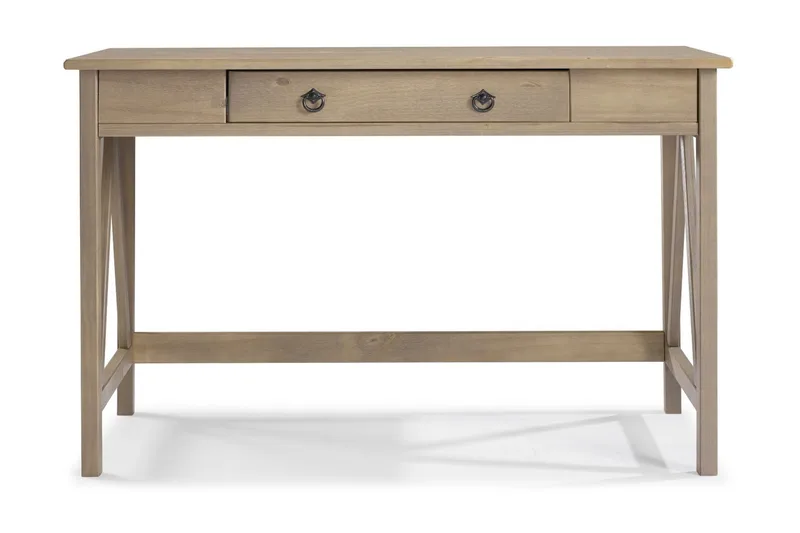 Kirjoituspöytä Kahoru 117 cm - Harmaa - Huonekalut - Pöytä & ruokailuryhmä - Työpöytä - Kirjoituspöytä