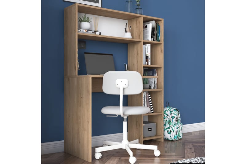 Kirjoituspöytä Kareei 113 cm - Luonnonväri - Huonekalut - Pöytä & ruokailuryhmä - Työpöytä - Kirjoituspöytä