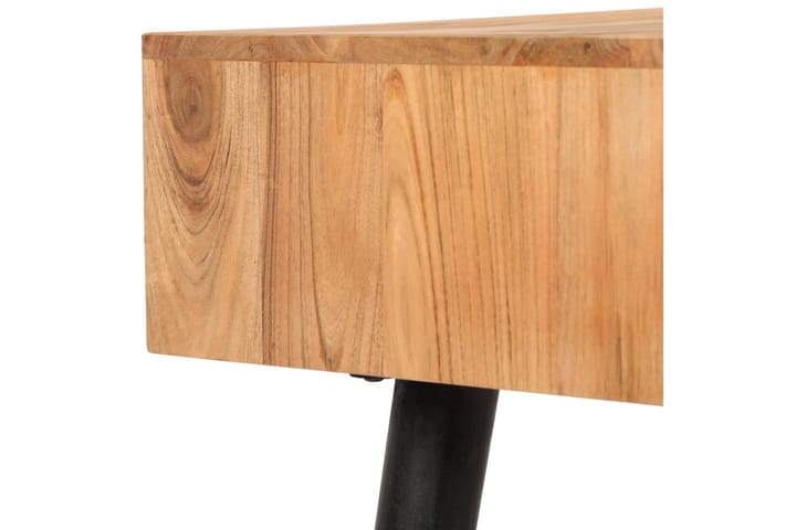 Kirjoituspöytä kiinteä akaasiapuu 118x45x76 cm - Ruskea - Tietokonepöytä
 - Kirjoituspöytä