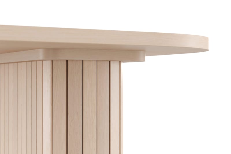 Kirjoituspöytä Kopparbo 100 cm - Vaalea valkolakattu tammi - Huonekalut - Pöytä & ruokailuryhmä - Työpöytä - Kirjoituspöytä