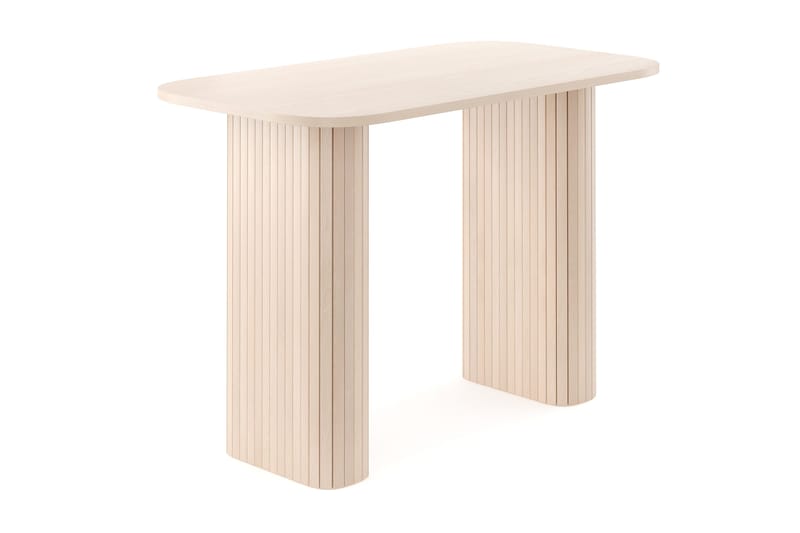 Kirjoituspöytä Kopparbo 100 cm - Vaalea valkolakattu tammi - Huonekalut - Pöytä & ruokailuryhmä - Työpöytä - Kirjoituspöytä