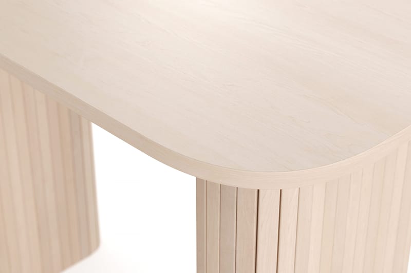 Kirjoituspöytä Kopparbo 100 cm - Vaalea valkolakattu tammi - Huonekalut - Pöytä & ruokailuryhmä - Työpöytä - Kirjoituspöytä