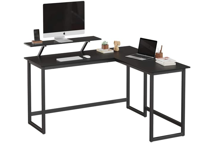 Kirjoituspöytä Lucalla - Musta - Tietokonepöytä
 - Kirjoituspöytä