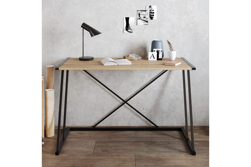 Kirjoituspöytä Maglaby 120 cm - Ruskea - Huonekalut - Pöytä & ruokailuryhmä - Työpöytä - Kirjoituspöytä