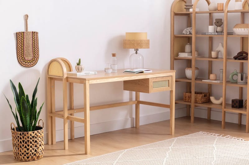 Kirjoituspöytä Makwana 130 cm, Natural