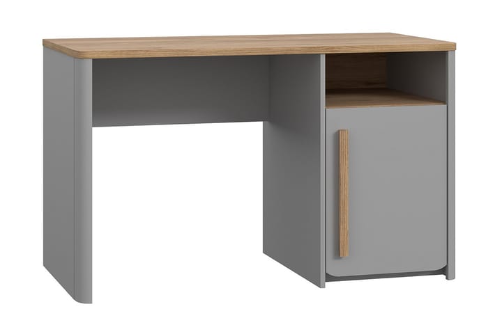 Kirjoituspöytä Meris 120 cm - Harmaa/Ruskea - Tietokonepöytä
 - Kirjoituspöytä