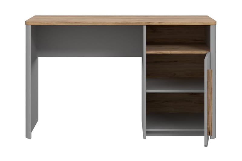 Kirjoituspöytä Meris 120 cm - Harmaa/Ruskea - Huonekalut - Pöytä & ruokailuryhmä - Työpöytä - Kirjoituspöytä
