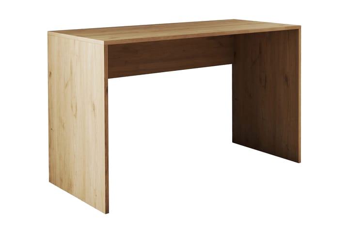 Kirjoituspöytä Mesjö 120x75x120 cm Säilytyksellä - Tammi - Tietokonepöytä
 - Kirjoituspöytä