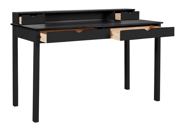 Kirjoituspöytä Mithiki 140 cm - Musta - Tietokonepöytä
 - Kirjoituspöytä