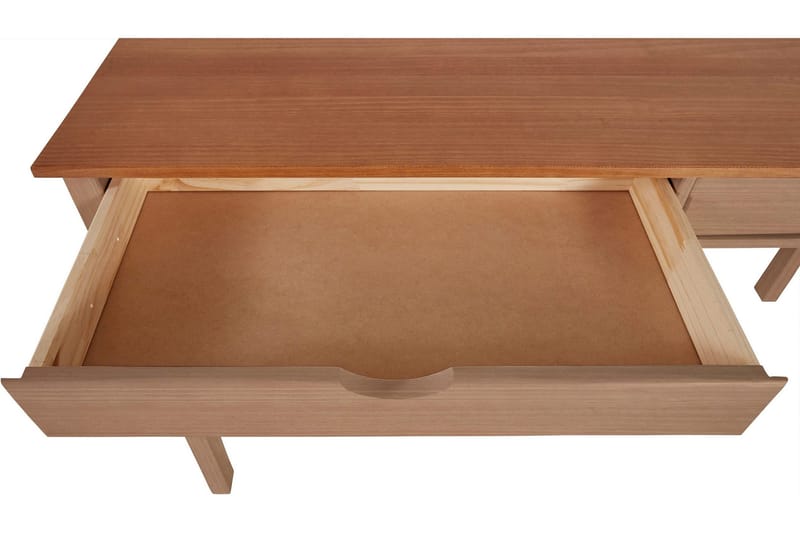 Kirjoituspöytä Mithiki 140 cm - Ruskea - Huonekalut - Pöytä & ruokailuryhmä - Työpöytä - Kirjoituspöytä