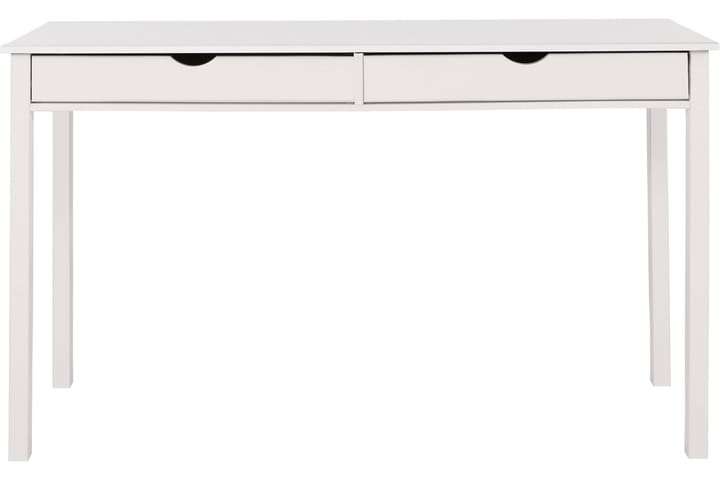 Kirjoituspöytä Mithiki 140 cm - Valkoinen - Tietokonepöytä
 - Kirjoituspöytä