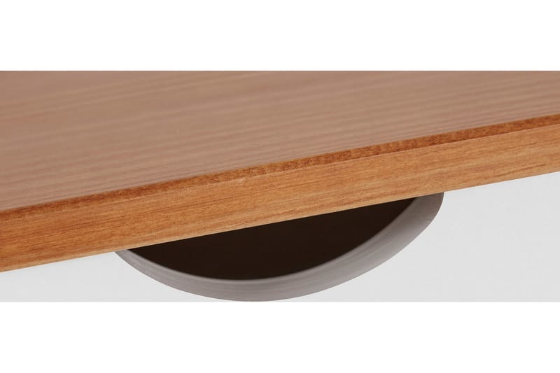 Kirjoituspöytä Mithiki 140 cm - Valkoinen - Huonekalut - Pöytä & ruokailuryhmä - Työpöytä
 - Kirjoituspöytä