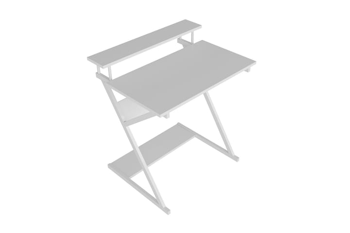 Kirjoituspöytä Mukund 80 cm - Valkoinen - Tietokonepöytä
 - Kirjoituspöytä
