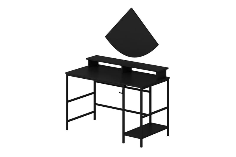 Kirjoituspöytä Nafe 120 cm - Musta - Huonekalut - Pöytä & ruokailuryhmä - Työpöytä - Kirjoituspöytä