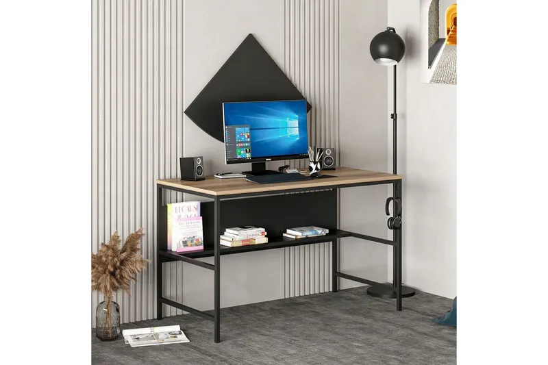 Kirjoituspöytä Nafe 120 cm, Ruskea