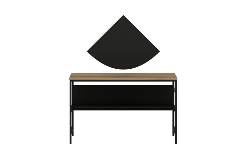 Kirjoituspöytä Nafe 120 cm - Ruskea - Huonekalut - Pöytä & ruokailuryhmä - Työpöytä - Kirjoituspöytä