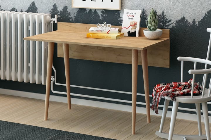 Kirjoituspöytä Naidaj 120 cm - Puu - Tietokonepöytä
 - Kirjoituspöytä