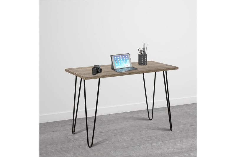 Kirjoituspöytä Owen 102 cm Luonnonväri/Musta - Dorel Home - Huonekalut - Pöytä & ruokailuryhmä - Työpöytä
 - Kirjoituspöytä