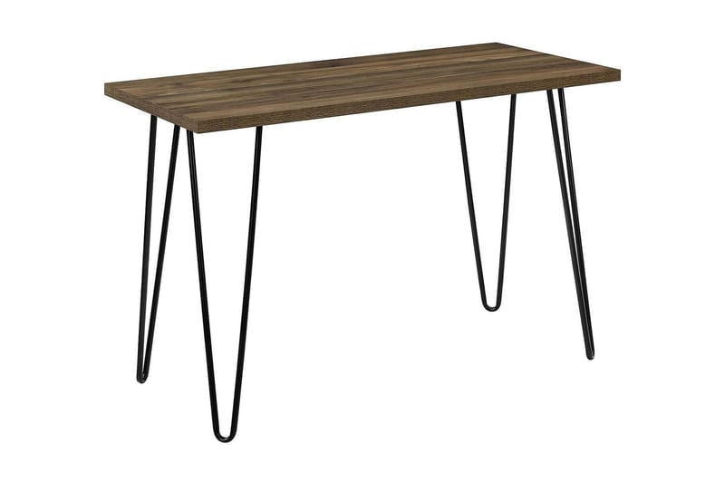 Kirjoituspöytä Owen 102 cm Pähkinänruskea/Musta - Dorel Home - Huonekalut - Pöytä & ruokailuryhmä - Työpöytä - Kirjoituspöytä