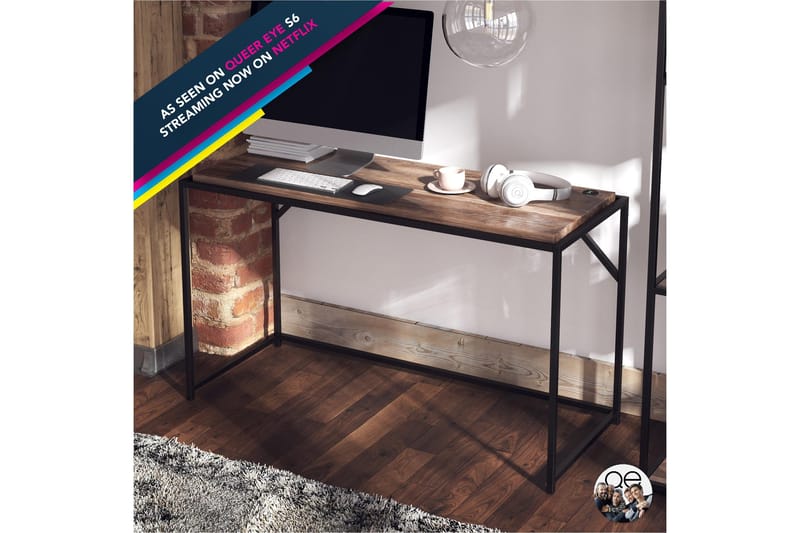 Kirjoituspöytä Quincy - Sininen - Huonekalut - Pöytä & ruokailuryhmä - Työpöytä - Kirjoituspöytä